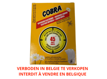 COBRA ELEKTRISCHE DIFFUSER + LIQUID REFILL 30ML MUG