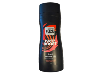 BODY-X FUZE 3IN1 DOUCHEGEL POWER BOOST 300ML