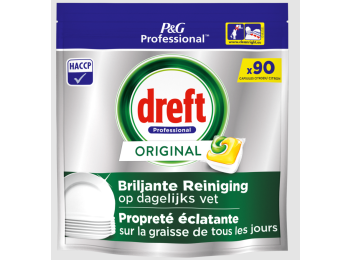 DREFT PROFESSIONAL VAATWASTABLETTEN CITRUS 90PCS