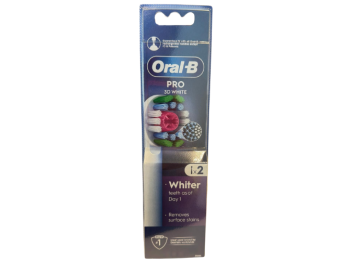 ORAL-B PRO WHITE OPZETBORSTELS 2PCS