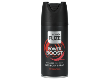 BODY-X FUZE DEO SPRAY 150ML POWER BOOST