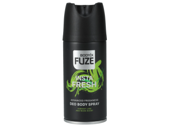 BODY-X FUZE DEO SPRAY 150ML INSTA FRESH