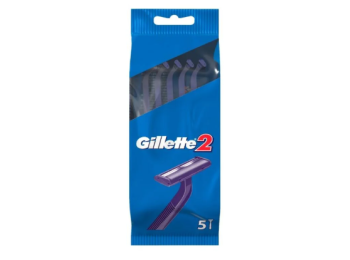 GILETTE 2 WEGWERPMESJES 5PCS