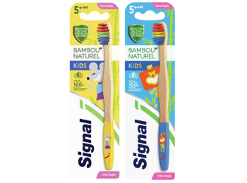SIGNAL TANDENBORSTEL BAMBOU KIDS 5+ EXTRA SOUPLE