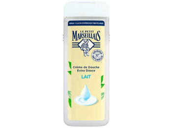 LE PETIT MARSEILLAIS DOUCHE 400 ML LAIT TRANSPARANT