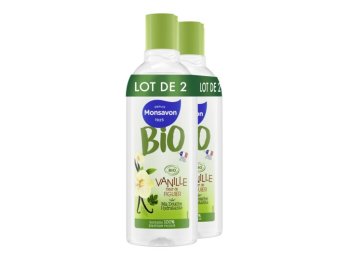 MONSAVON BIO DOUCHE VANILLE FLEUR DE FIGUIER LOT DE 2X300ML