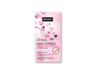 SENCE 20 BODY WAX STRIPS