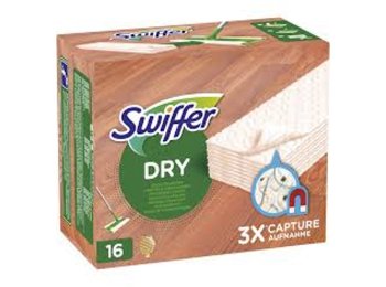 SWIFFER DRY STOFVANGENDE DOEKJES 16ST