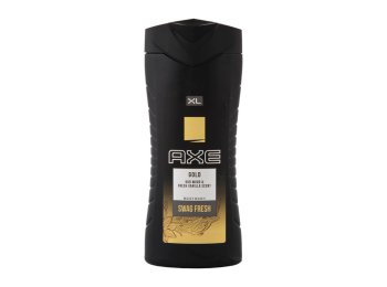 AXE DOUCHE 400ML XL GOLD SWAG FRESH OUD WOOD & FRESH VANILLA SCENT