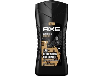 AXE DOUCHE 250ML LEATHER & COOKIES 3 IN 1