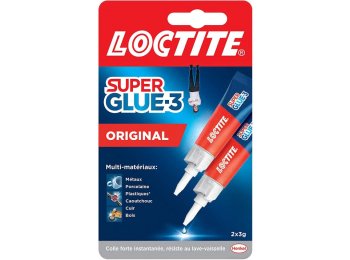 LOCTITE SUPER GLUE ORIGINAL 2X3GR