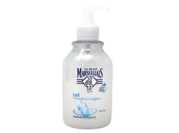 LE PETIT MARSEILLAIS HANDZEEP MET POMP 300 ML LAIT