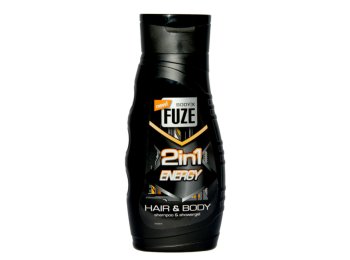 BODY-X FUZE MEN HAIR & BODY 2 IN 1 ENERGY 300ML
