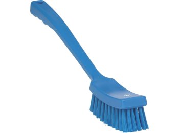 VIKAN WERKBORSTEL LANG BLAUW 410X43X50MM MEDIUM P0LYESTER