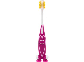 BETTER TOOTHBRUSH TANDENBORSTEL SOFT KIDS 1-6 JAAR SMILEY ROZE