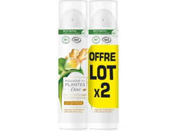 DOVE DEODORANT NAT GINGER 75MLX2