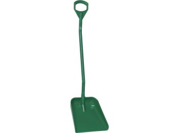 VIKAN SCHOP POLYPROP. LANGE STEEL GROEN 130 CM380X340X90 MM
