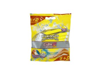 WILKINSON WEGWERPSCHEERMESJES 5+2 GRATIS EXTRA 2 BEAUTY SUN (2 MESSEN)
