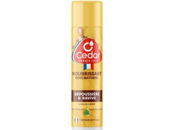 OCEDAR MEUBELSPRAY 300ML NATUURLIJK HOUT HUILE DE CEDRE