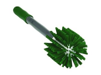 VIKAN WORMHUISBORSTEL GROEN MEDIUM 480MM D 90 MM - CILINDRISCHE STRUCTUUR