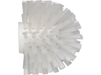 VIKAN WORMHUISBORSTEL WIT ZACHT 120MM D 135 MM - MEDIUM POLYESTER