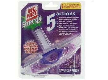 WC NET MAXI BLOC ENERGY MET ANTI KALK LAVENDELFRIS 38 GR