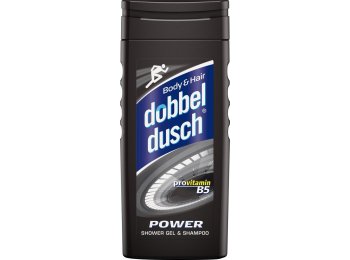 DOBBEL SHAMPOO & DOUCHE 250 ML POWER