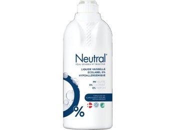 NEUTRAL VLOEIBAAR AFWASMIDDEL 500ML 0% ECOLABEL HYPOALLERGEEN