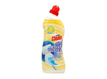 AT HOME CLEAN TOILETREINIGER ACTIVE GEL LEMON 750ML