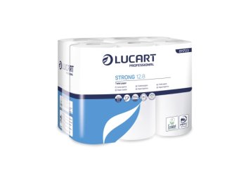 TOILETPAPIER STRONG LUCART 2-L 8 X 12 ROLLEN (811703)