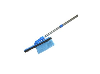 HEMA STOFWISAPPARAAT 35 CM + 10 STOFWIS DOEKJES BLAUW