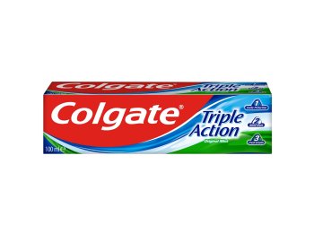 COLGATE TANDPASTA 100ML TRIPLE ACTION ORIGINAL MUNT