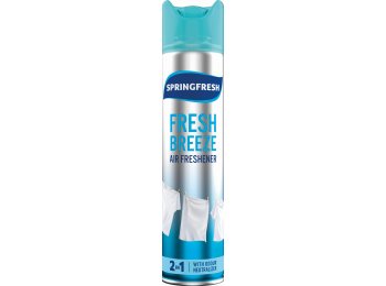 SPRINGFRESH LUCHTVERFRISSER 300 ML FRESH BREEZE