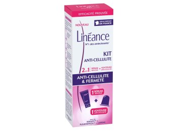 LINEANCE KIT ANTI-CELLULITE 2 EN 1 SERUM + VENTOUSE 125ML