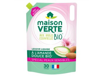 MAISON VERTE VLOEIBAAR WASMIDDEL DOYPACK AMANDE DOUCE BIO 1,8L 30SC