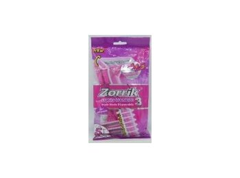 ZORRIK SCHEERMESJES VOOR VROUWEN 3 MESJES 5 ST