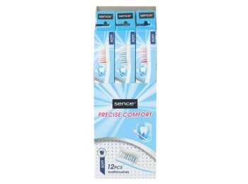 SENCE TANDENBORSTELS 12PCS PRECISE COMFORT SOFT