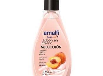 AMALFI HANDZEEP 500ML MET POMP JABON EN CREMA MELOCOTON PECHE