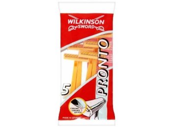 WILKINSON WEGWERPSCHEERMESJES 5ST PRONTO (1 MES)