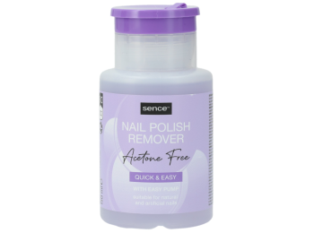 SENCE NAGELLAK REMOVER 150ML ACETONE FREE MET POMP