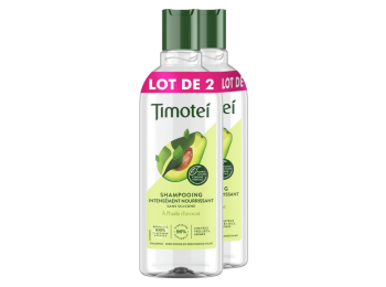 TIMOTEI SHAMPOO HUILE D'AVOCAT LOT DE 2X300ML