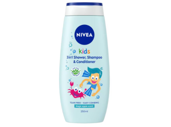 NIVEA KIDS 3IN1 MAGIC APPLE SCENT 250ML DOUCHE,SHAMPOO & CONDITIONER