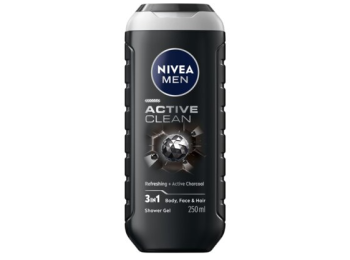 NIVEA MEN DOUCHE ACTIVE CLEAN 250ML