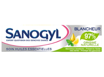 SANOGYL TANDPASTA 75ML SOIN AUX HUILES ESSENTIELLES BLANCHEUR