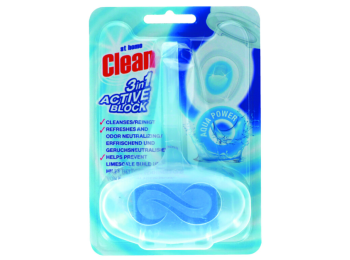 AT HOME TOILET BLOK 40G CLEAN 3 X ACTIVE AQUA POWER