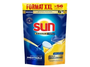 SUN VAATWASTABLETTEN ABSOLU BRILLANCE 56ST