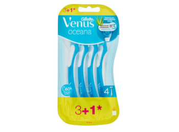 GILETTE VENUS OCEANA SCHEERMESJES 3+1ST 3MES