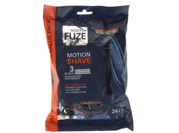 BODY-X FUZE 24 WEGWERPSCHEERMESJES 2-BLADE