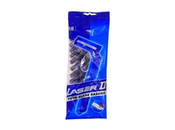 LASER II SCHEERMESJES VOOR HEREN 10 ST READY RAZOR