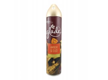 GLADE LUCHTVERFRISSER AMBER & OUD 300ML